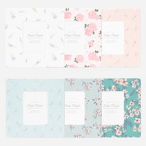 포토마운트 - 미니 플로럴 5매, 02. 수국