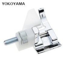 YOKOYAMA 바느질 도구 플라스틱 블라인드 스티치 노루발 헤밍 DIY 가정용 재봉틀 부품 형제 가수