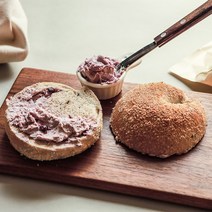 히피스베이글 스노이블루베리 베이글, 1개