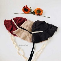 베베샤인 아기 유아 트레킹햇 숲체험 숲놀이 모자 버킷햇 챙모자 끈벙거지
