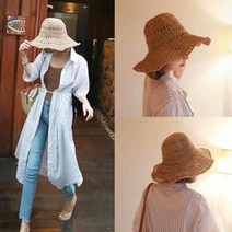 [알티피아] 여자 외출 나들이 모자 데일리 예쁜 밀짚 모자