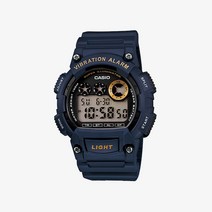 카시오 W-735H-2A 지샥 남자여자공용 학생 군대 전자 시계