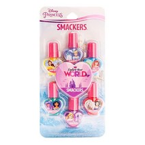 Lip Smacker 디즈니 프린세스 네일 컬렉션 6종 세트 수성 매니큐어 125539, Disney Princess Nail Collectoi, 0.19 Fl Oz (Pack of 6), Disney Princess Nail Collectoi