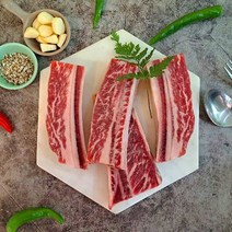 미국산 초이스급 우대갈비크 캠핑고기 비프랩 1kg, 롱커팅, 1개