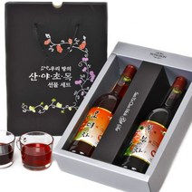 농본 복분자-오미자진액세트 740ml 2병