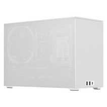 SSUPD MESHROOM D 미니 ITX 리틀밸리 컴퓨터 PC 케이스 (Snow White)