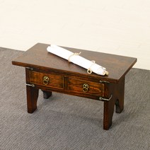 원목미니경상 이조공예 경상 좌탁 고가구 원목가구, 단품