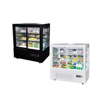 다이아 제과쇼케이스 1200 기본형 UKGS-1200FD 마카롱, UKGS-1200FD 블랙, 전구색-옐로우