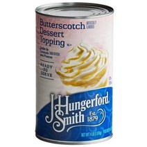 JHungerfordSmith 제이헝거포드스미스 버터스카치 토핑 시럽 1.81Kg, 1개