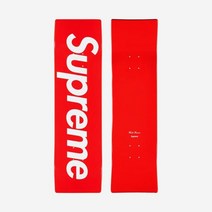 [정품] 슈프림 언컷 박스로고 스케이트보드 덱 레드 - 22SS Supreme Uncut Box Logo Skateboard Deck Red