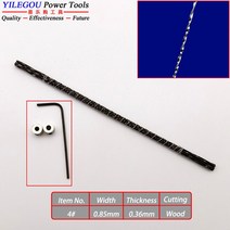 나선형 톱니가 있는 130mm 지그 톱날 12 개 목재 플라스틱 금속을 절단하는 8 종류의 스크롤 블레이드., 04 12Pcs  No. 4 and B
