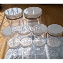 봄91 원형 투명스크류캡 밀폐용기 500ml, 140개