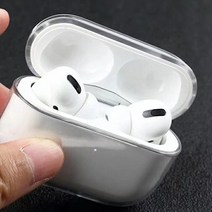 [패션어벤저스]투명 에어팟 프로 호환 케이스 철가루스티커 포함 eash4087ea