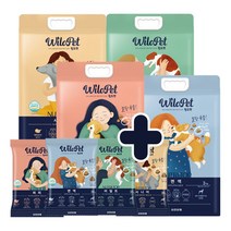 노령견사료 강아지 밥 애견 소프트 반습식 사료 3kg, 윌로펫 면역3kg+사은품랜덤
