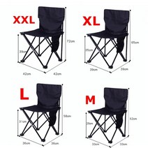편한 캠핑 계곡 의자 bbq 체어 페스티벌 좌식 새로운 야외 관광 초경량 초경량 금속, xxl 흰색 42 42 72cm