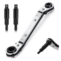 공구 Abeillo HVAC 렌치 래칫 렌치 1cm(3/8인치) 0.6cm(1/4인치) 0.6cm(5/16인치) 0.9cm(3/16인치) 서비, one option, one option