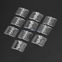 경첩 꺽쇠 철물 가구 장롱 스텐 투명 스틱 접이식 경첩 P82D 10 개 아크릴, 01 Other