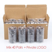 속눈썹YSDO 3D 밍크 속눈썹 메이크업 두꺼운 대량 자연스러운 인조 위스피 4 쌍 20 30 50/100 쌍 도매, 01 Lashes 12-16mm, 13 40 Pairs WITH LOGO