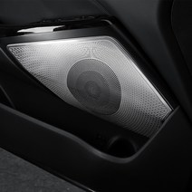 유투카 K7 프리미어 튜닝 도어스피커 커버 몰딩 용품 차량 드레스업, 실버