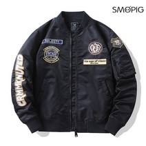 SMOPIG 남자 항공 점퍼