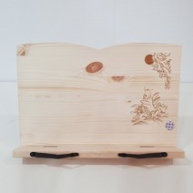위즈독서대 등용문 원목독서대(중) 34w1y 독서대, 단품