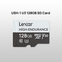 배터리 점프 자동차 시동꺼짐 lexar 고내구성 64gb 마이크로 sd 메모리 카드 ush-1 u3 최대 100mbs 방수 tf 카드 70mai 4k a800s 캠, u3 128GB SD 카드
