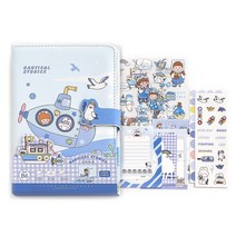 하영이네 토깽이 다이어리 꾸미기 세트, 블루세트