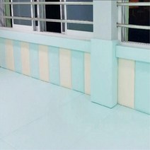 직사각 디자인 벽 쿠션 400x800mm 아기방 어린이집, 민트