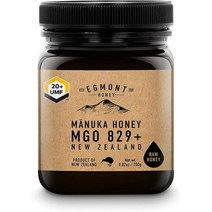 EGMONT HONEY 100% 뉴질랜드산 마누카 꿀 MGO 829+ UMF 20+ 249g
