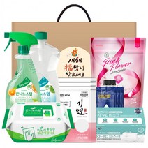 설맞이 리빙선물세트 프리미엄 세탁세제 세정제 주방세제 풍성한증정품 3종 효도선물 지인선물 가성비갑, 상세페이지 참조