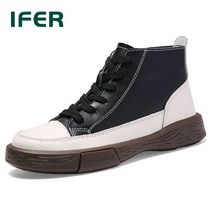 IFER 여성 스니커즈 패션 부츠 워커