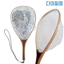 다이찌몰 원목 실리콘 뜰채(송어뜰채)