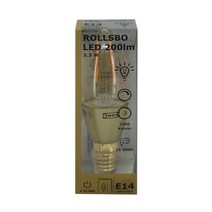 이케아 롤스보 LED 전구 E14 200루멘 LED1714C3 1개