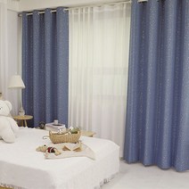 상상 암막 커튼 블루 300x230cm 2개러그 카페트 죽부인 방수바디필로우 바디필로우 커튼 암막커튼 원형러그 쇼파커버 방석 방수러그 홈데코