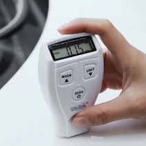 금속 표면 코팅 페인트 도막 두께 측정기 화이트, 색상:금속 표면 코팅 페인트 도막 두께 측정기 화이트