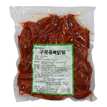 구운통뼈닭발 400g 업소용 (도매가격) 간편안주, 9팩