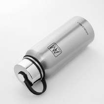스텐 보온병 800ML 실버 단백질보틀 산악용보온병
