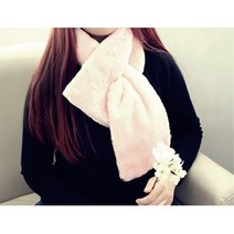 여성머플러 50대엄마생신선물 홀 끼우기 밍크 느낌 따뜻 여성 머플러 40대엄마 선물용