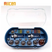 자동차 비상 키트 할로겐 전구 H4 H7 H1 12V 60/55W P43T 1157 P21S25 ATC 퓨즈 T10 W5W BAY15D R5W 멀티 모델 램프 조합 세트|Car, One Color_19PACK of H7, 19PACK of H7