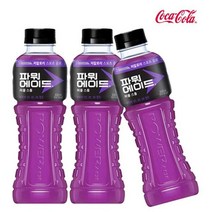 파워에이드 퍼플스톰 600ml X 6개 에너지음료 사무실간식 회사간식 업소용 식자재 음료 주스 주스 업소용음료수, 본상품선택