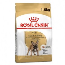 반려견 영양 사료 로얄캐닌 프렌치불독 어덜트 1.5kg 애견 강아지 건식 재고-784EA, 본상품선택