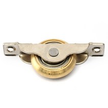 (V레일용) V호차 황동 30mm, 1개