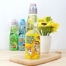 크레용 신짱 파인애플향 라무네 200ml