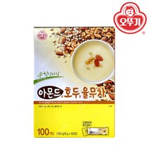 오뚜기 힐링타임 아몬드 호두 율무차 100T 1개 국산차