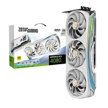 조텍 게이밍 지포스 RTX 4080 AMP Extreme AIRO GDDR6X 16GB White ZT-D40810K-10P