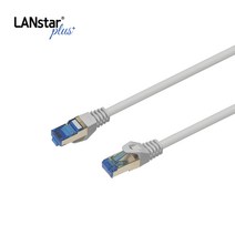 LANstar Cat.7 S/FTP 기가 랜케이블 1M/LSP-7SSTPD-1MG/10Gbps 전송속도/초고속 인터넷 케이블/랜선/600MHz 대역폭/26AWG/연선/4페어
