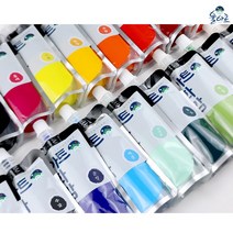 율아트 민화물감 대용량 100ml 한국화 분채 물감, 12.수감