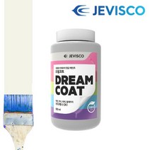 제비스코 드림코트 0.5L 벽지페인트 친환경 수성페인트, 크리스탈그레이, 1개