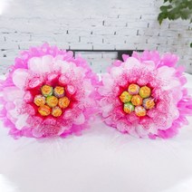 스마일컴퍼니 루나 츄파춥스 부케 2개 1set, 핑크 루나부케 2개 1set