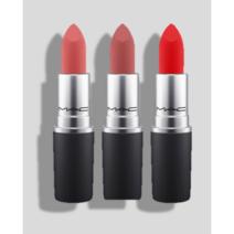 맥 파우더 키스 립스틱 3g 맥의 아이코닉 립스틱, 만다린오, 1개